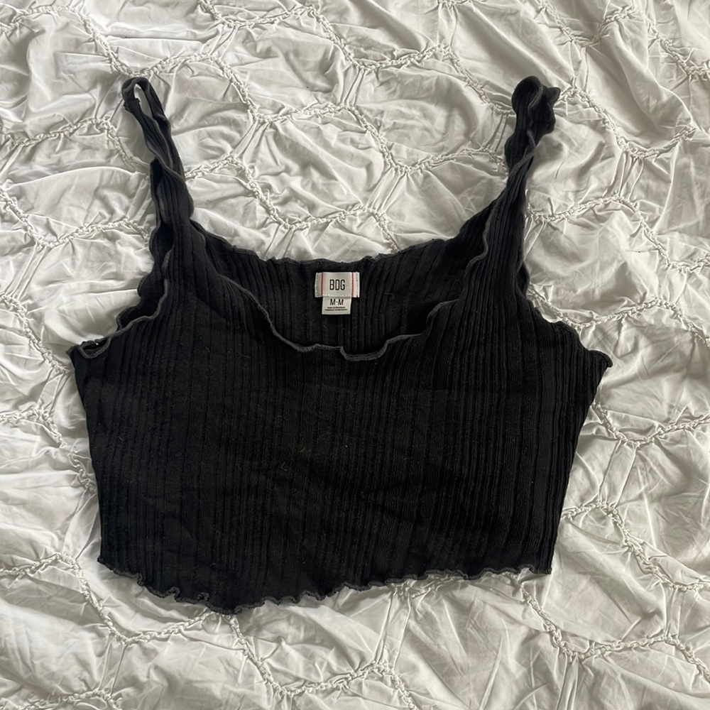 BDG urban outfitters scalloped crop top